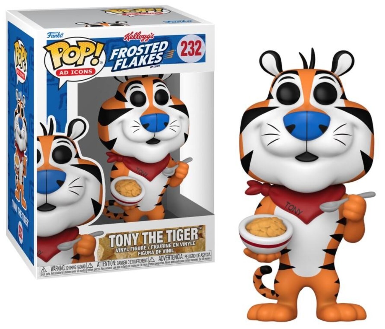 Tony the Tiger 1984 Kellogg's Frosted Flakes Funko Pop! Ad Icon